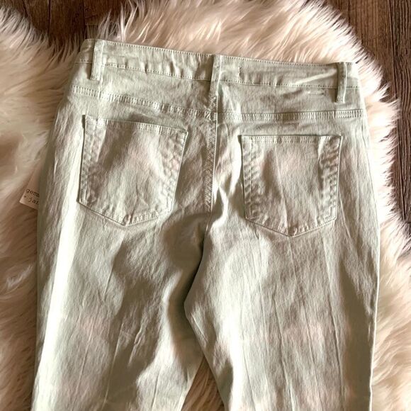 Gemma + Jane Soft Mint Tie Dye Bell Bottom Jeans - Picture 5 of 8